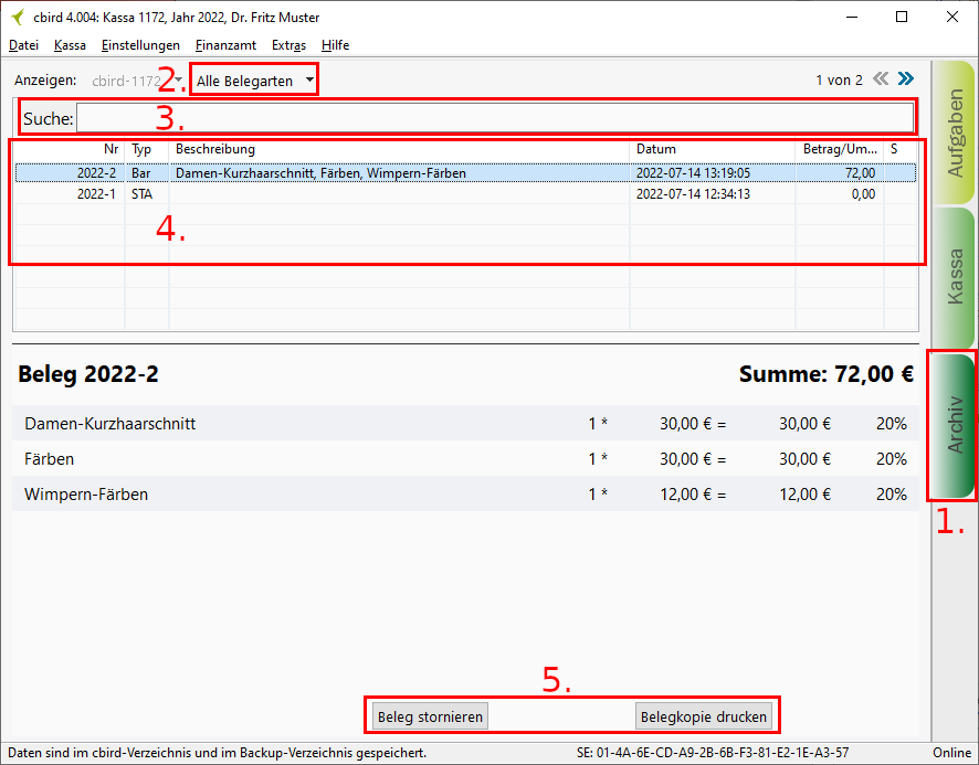 Arbeitsbereich Archiv Arbeitsbereich Archiv